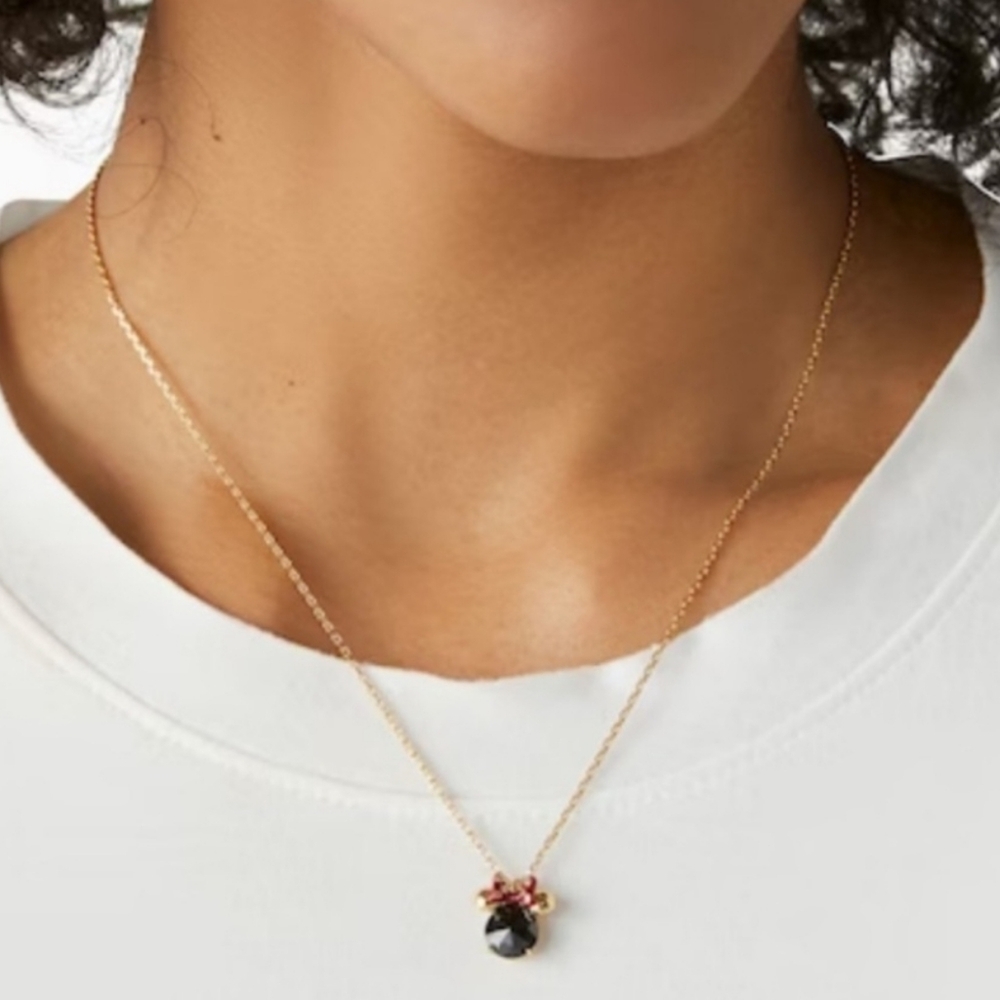 NWT Kate Spade Disney Minnie Necklace